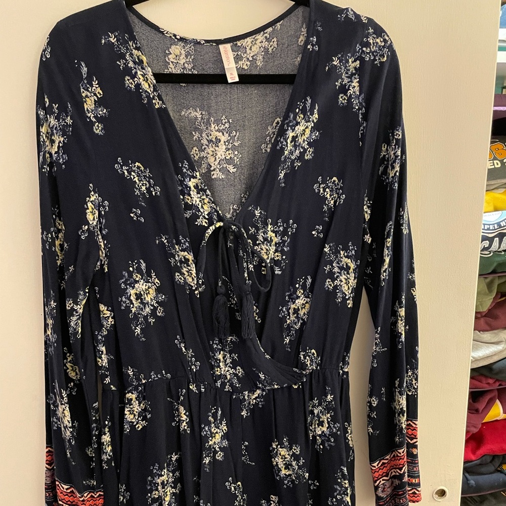 Blue romper